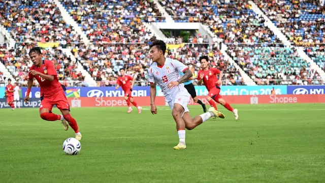 Timnas Myanmar Vs Timnas Laos