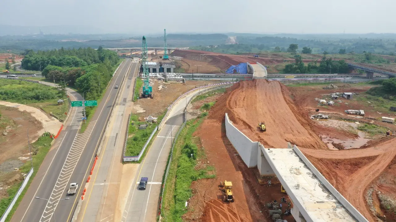 Proyek Jalan Tol Jakarta-Cikampek II Selatan