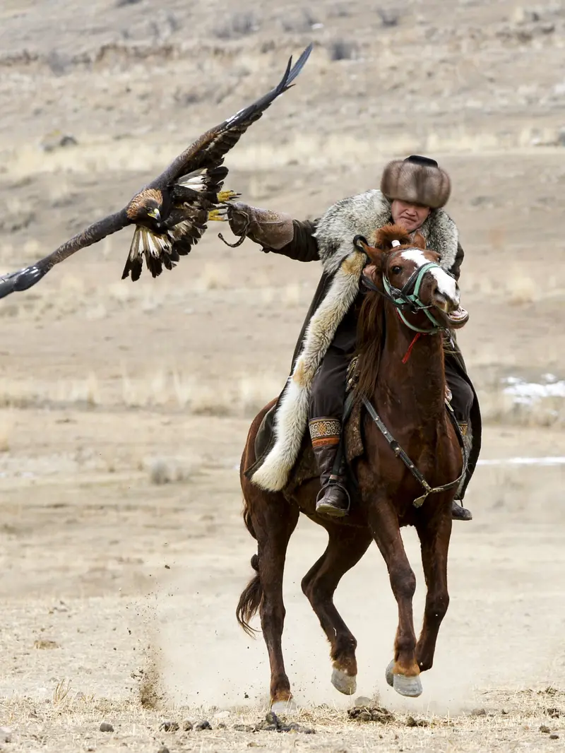 Festival Berburu Pemburu Elang Kyrgyzstan