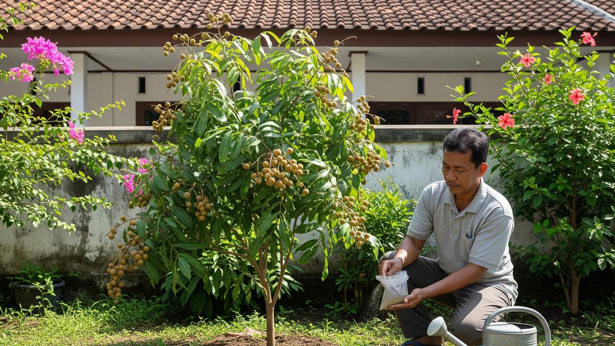 Kelengkeng Sudah Berbuah tapi Ukurannya Kecil? Coba Tips Perawatan Ini