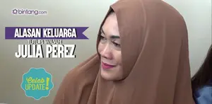 Bantuan untuk Julia Perez masih berjalan hingga saat ini.