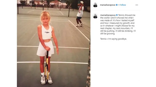 Maria Sharapova Putuskan Pensiun dari Dunia Tenis, Ini 7 Faktanya