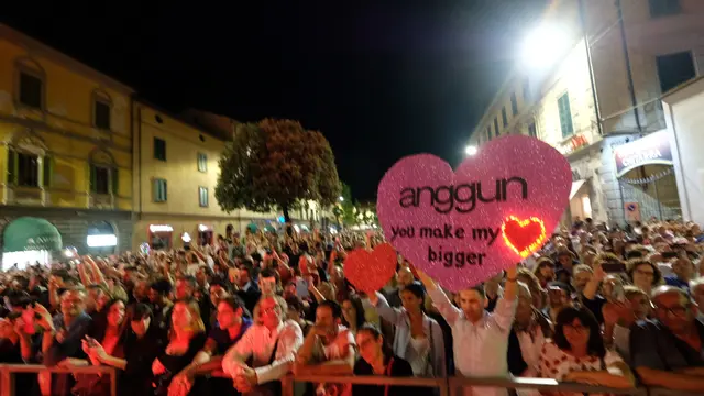 Anggun berkesempatan tampil di festival musik terbesar di Italia, Notte Bianca.