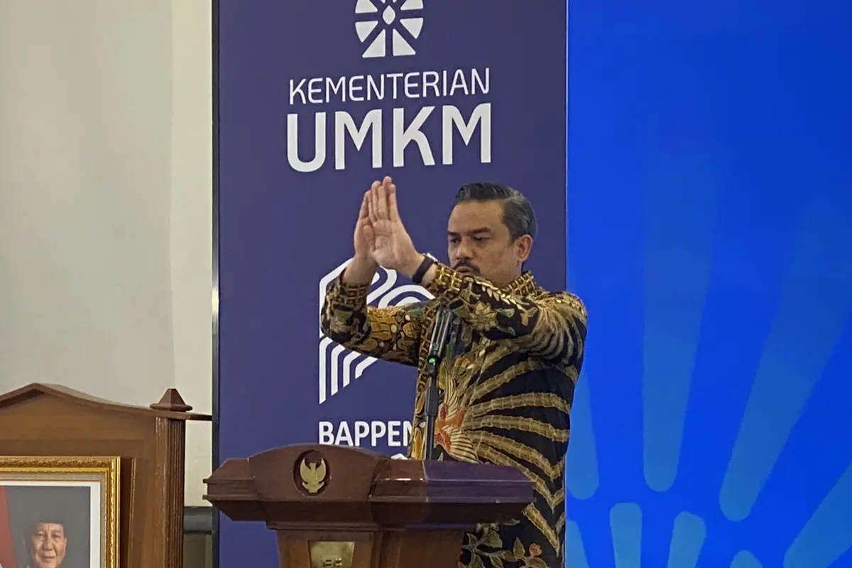 Menteri Usaha Mikro Kecil dan Menengah (UMKM) Maman Abdurrahman