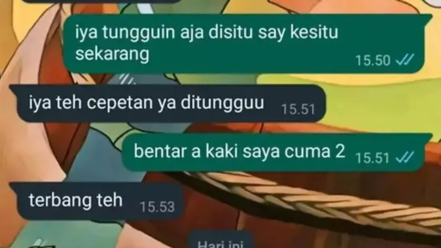 10 Chat Kurir saat Antar Paket ke Pelanggan Ini Kocak Banget