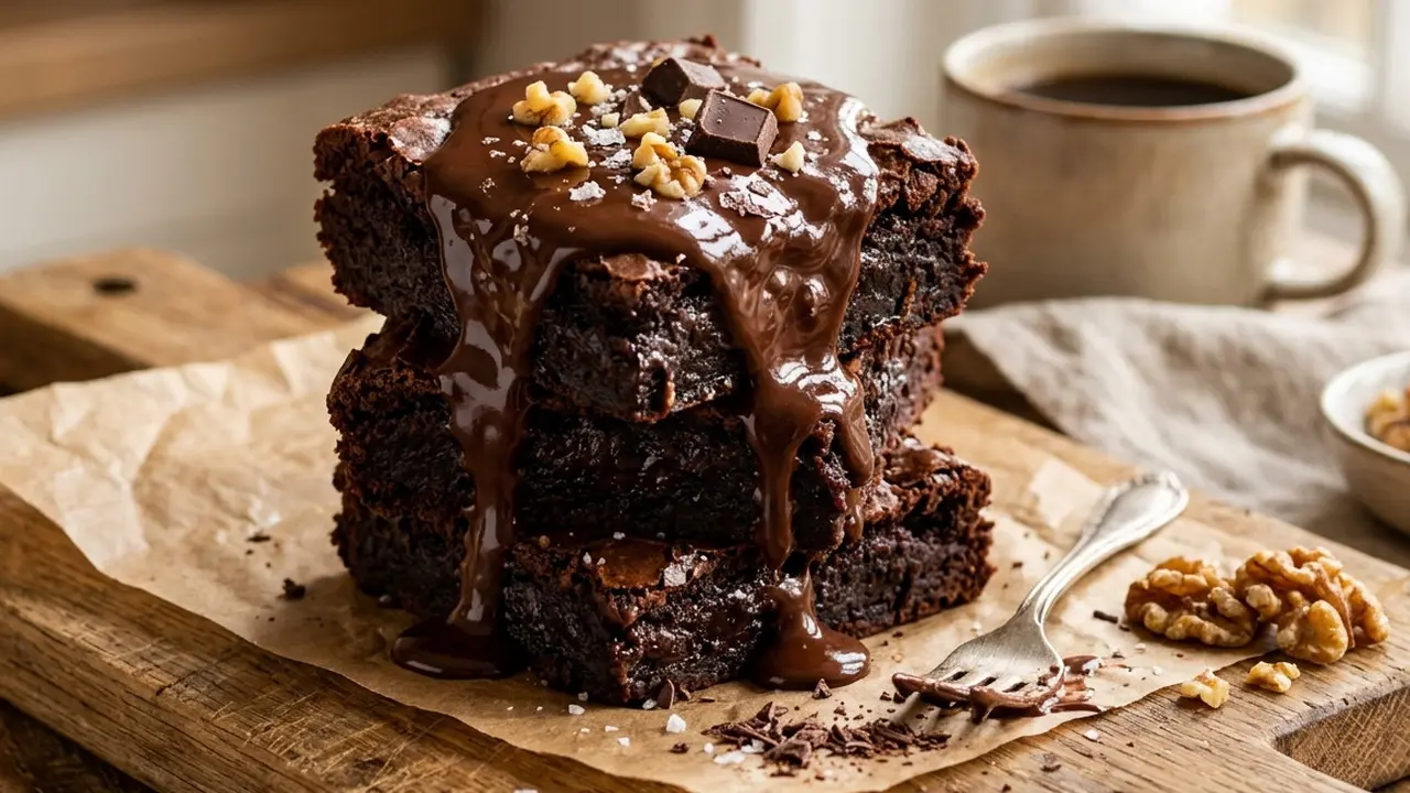 Brownies coklat lumer takaran sendok, Gemini AI