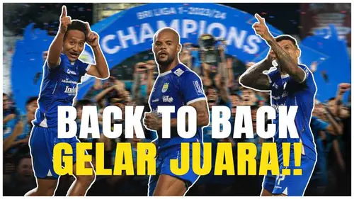  Meriah! Pemain Persib Bandung Rayakan Gelar Juara BRI Liga 1 2024/2025 di Graha Persib