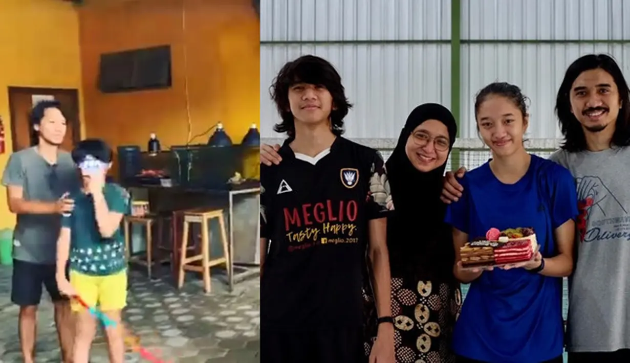 Eross Chandra dan Duta Sheila On 7 (credit: instagram/pakduta/ sarahcandra)