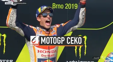 Pembalap Repsol Honda, Marc Marquez jadi yang tercepat di MotoGP Ceko hari Minggu (4/8). Kemenangan Marquez juga sekaligus cetak rekor bagi kariernya di seri balapan premier.