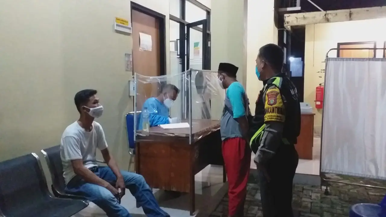 Operasi Yustisi Polsek Sawangan Depok