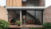 8 Desain Rumah Gaya Modern dengan Mezzanine Elegan, Solusi Hunian Kekinian