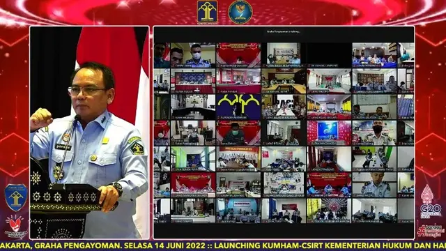 Sekretaris Jenderal Kemenkumham, Komjen Pol. Andap Budhi Revianto (Liputan6.com/Pramita Tristiawati)