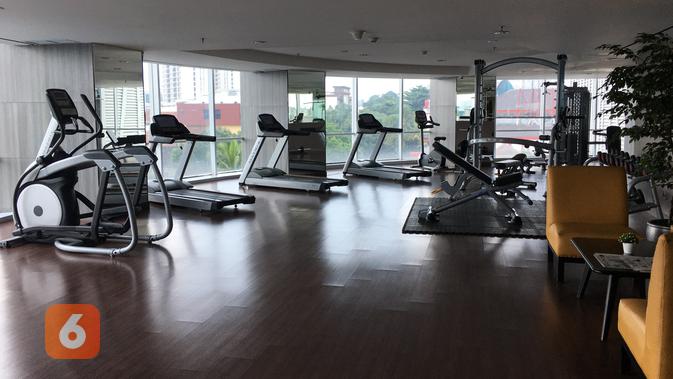 Gym Crowne Plaza Bandung. (Liputan6.com/Putu Elmira)
