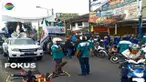 Ribuan buruh di Kota Serang menggelar konvoi kendaraan menuntut kenaikan UMK sebesar Rp 4,1 juta. Akibat aksi tersebut, jalan menuju Cilegon macet total.