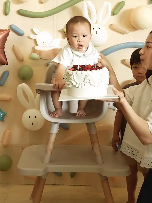 Nikita Willy Rayakan Ulang Tahun Pertama Anak-2 dengan perayaan sederhana. [@nikitawillyofficial94]