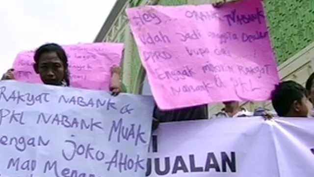 PKL Tanah Abang `Ancam` Jokowi-Ahok