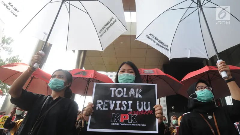 Tolak Revisi RUU KPK