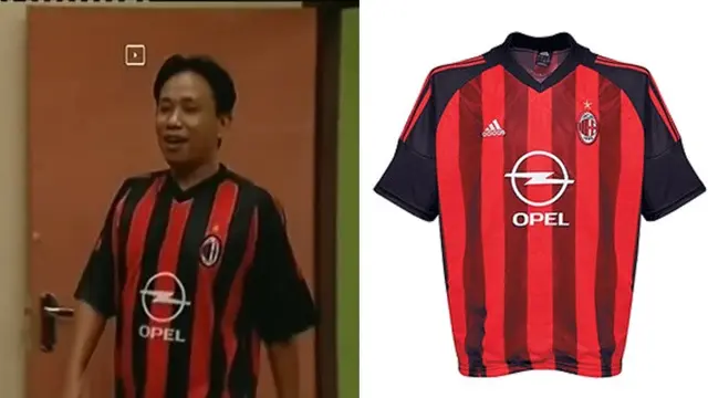 6 Potret Koleksi Jersey Ucup Bajaj Bajuri, Bukti Penggemar Sejati Sepak Bola