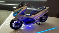 Honda PCX 150 Modifikasi Futuristic Techno. (Herdi Muhardi)