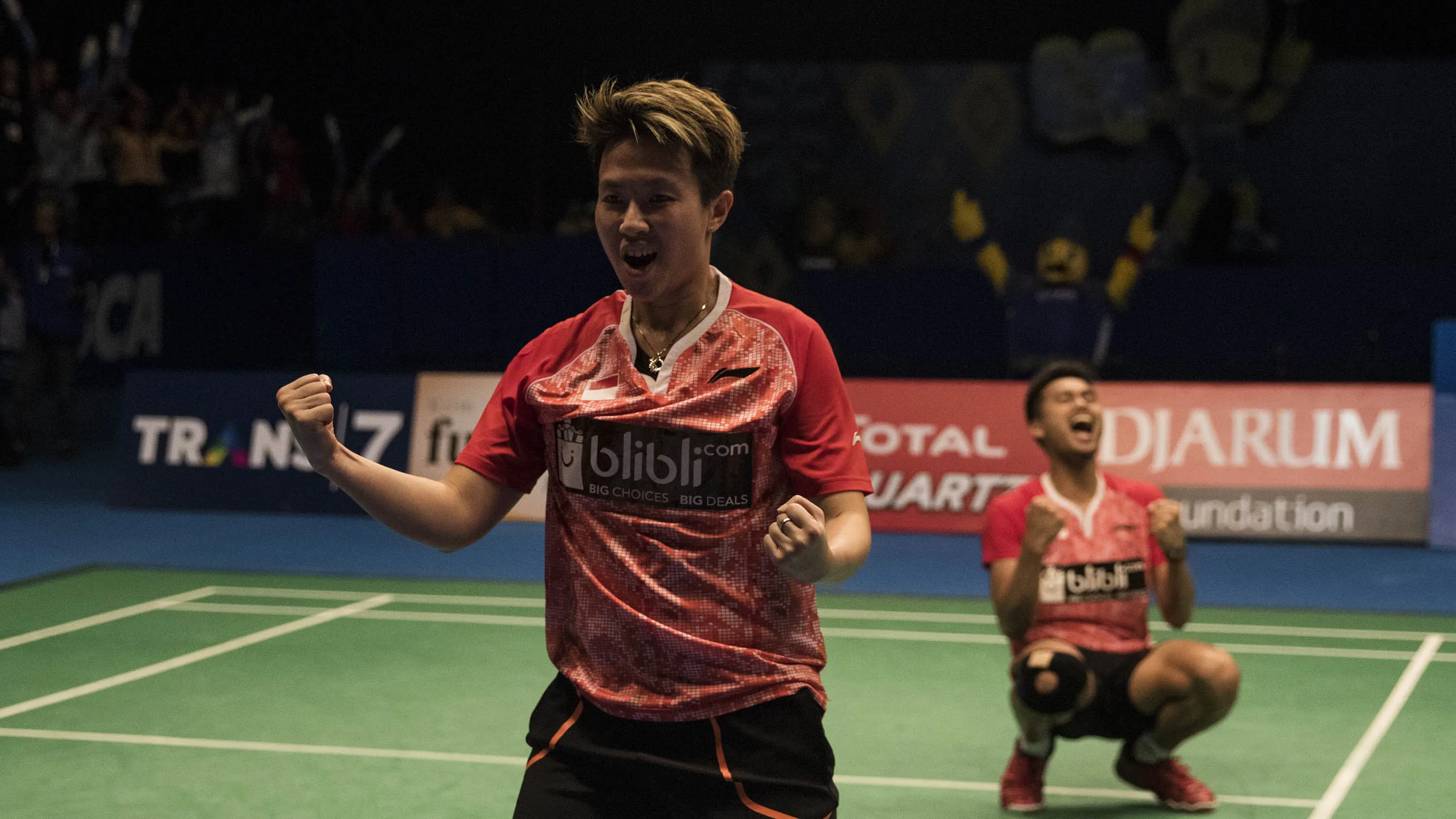 Sebelumnya prestasi terbaik Tontowi Ahmad/Liliyana Natsir di Indonesia Open hanya hanya mampu dua menjadi runner up, yaitu pada 2011 dan 2012. (Bola.com/Vitalis Yogi Trisna)