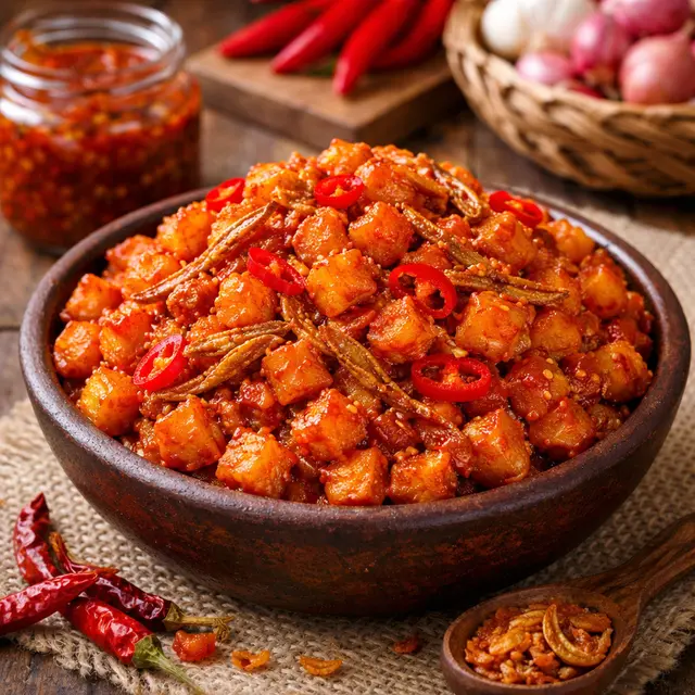 Sambal Kentang Kering (ChatGPT)