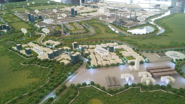 kawasan industri JIIPE di Gresik, Jawa Timur.