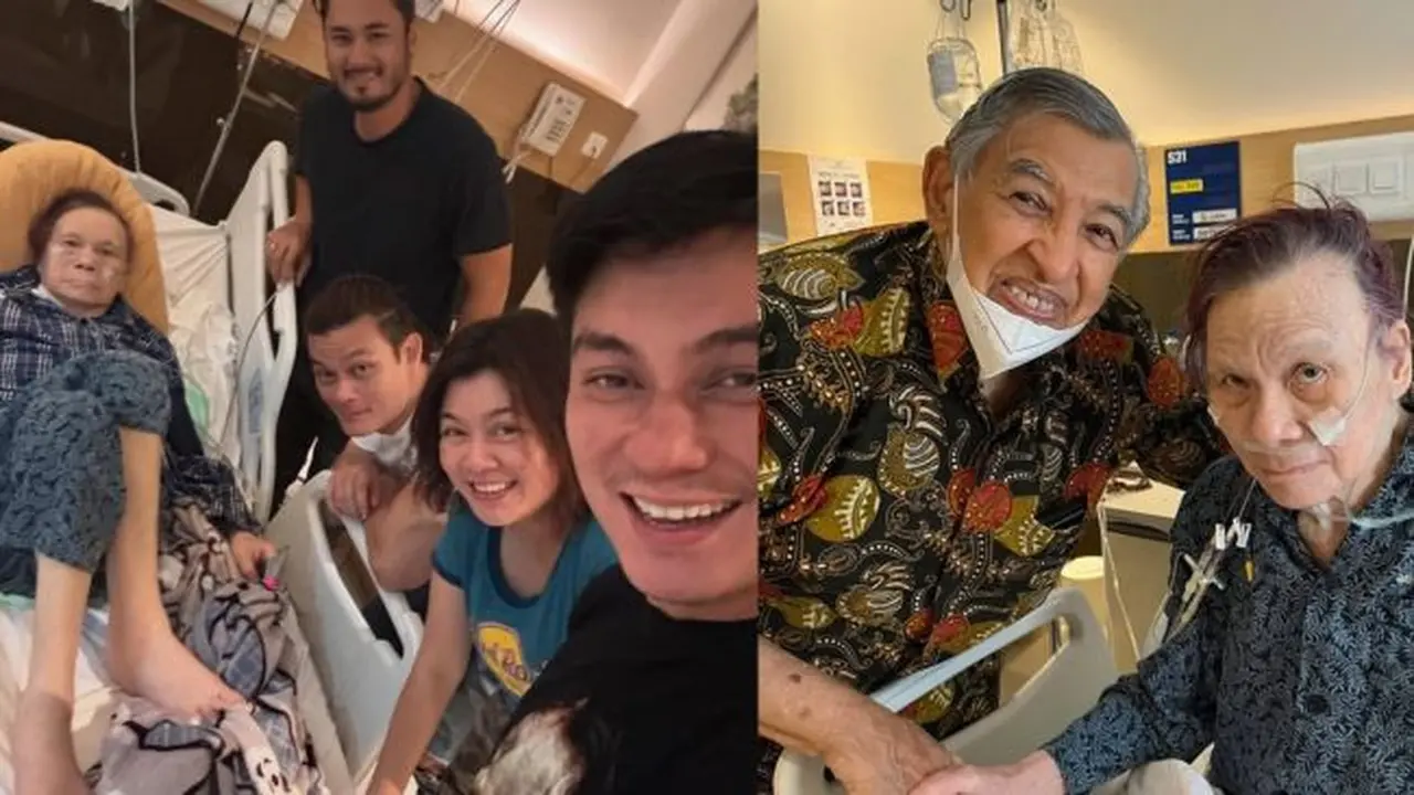 Potret Ayah Baim Wong Dirawat di RS, Dijenguk Para Sahabat (instagram/baimwong)