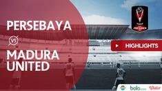 Berita video highlights leg I semifinal Piala Presiden 2019 antara Persebaya Surabaya melawan Madura United yang berakhir dengan skor 1-0 di Stadion Gelora Bung Tomo, Rabu (3/4/2019).
