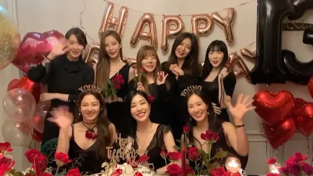 Reuni SNSD di ultah Tiffany Young (Instagram/ yulyulk)
