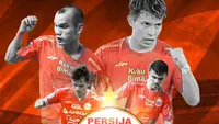 Persija Jakarta - Trivia 4 pemain kunci Persija yang bisa jadi momok bagi Barito (Bola.com/Adreanus Titus)
