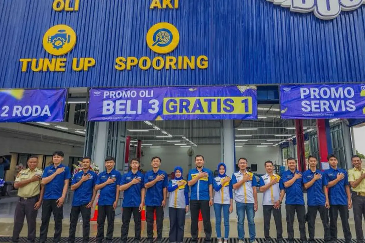 Bengkel BOS terus memperluas jaringannya di Indonesia, dan kali ini meresmikan bengkel BOS Sentul di wilayah Bogor (ist)