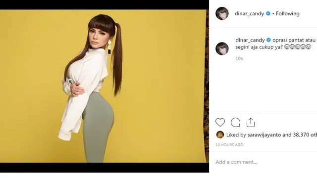Dinar Candy (Foto: Instagram/@dinar_candy)