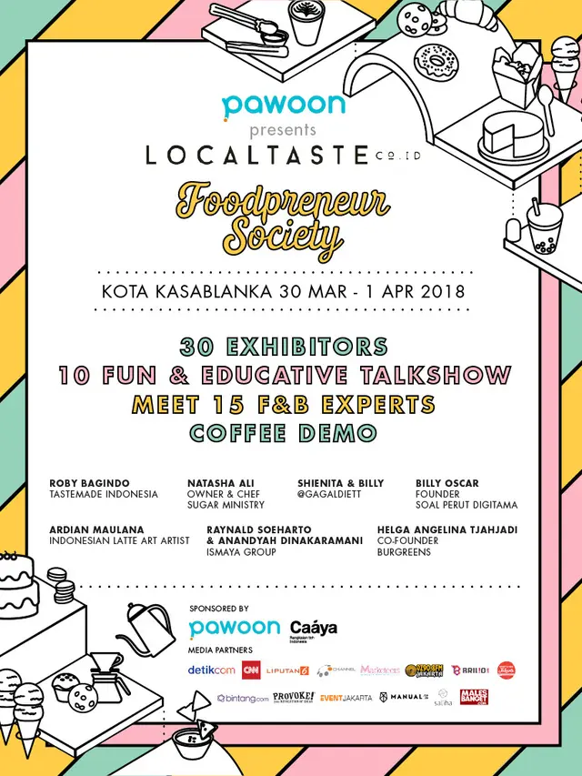 [Bintang] Tempat Kumpulnya Para Pecinta dan Pebisnis Kuliner, LocalTaste Hadir Kembali