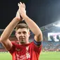 Steven Gerrard memutuskan pensiun sebagai pesepak bola pada 24 November 2016. (AFP/Peter Parks)