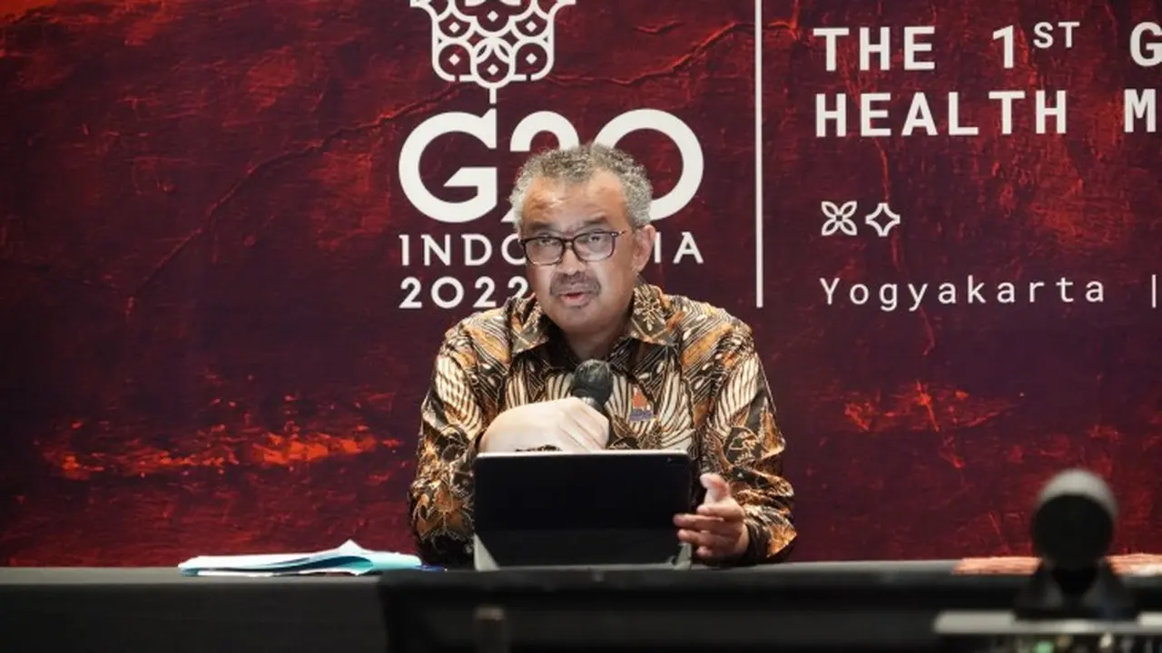 Dirjen WHO Tedros Adhanom Ghebreyesus