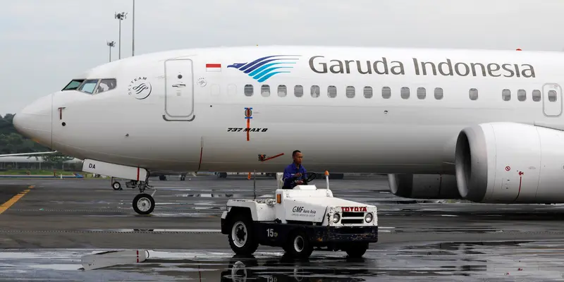 Penampakan Boeing 737 Max 8 Milik Garuda yang Dilarang Terbang