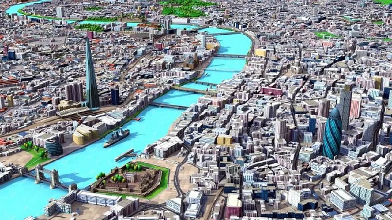 Keren, Startup Ini Mampu Buat Peta 3D ala Sim City