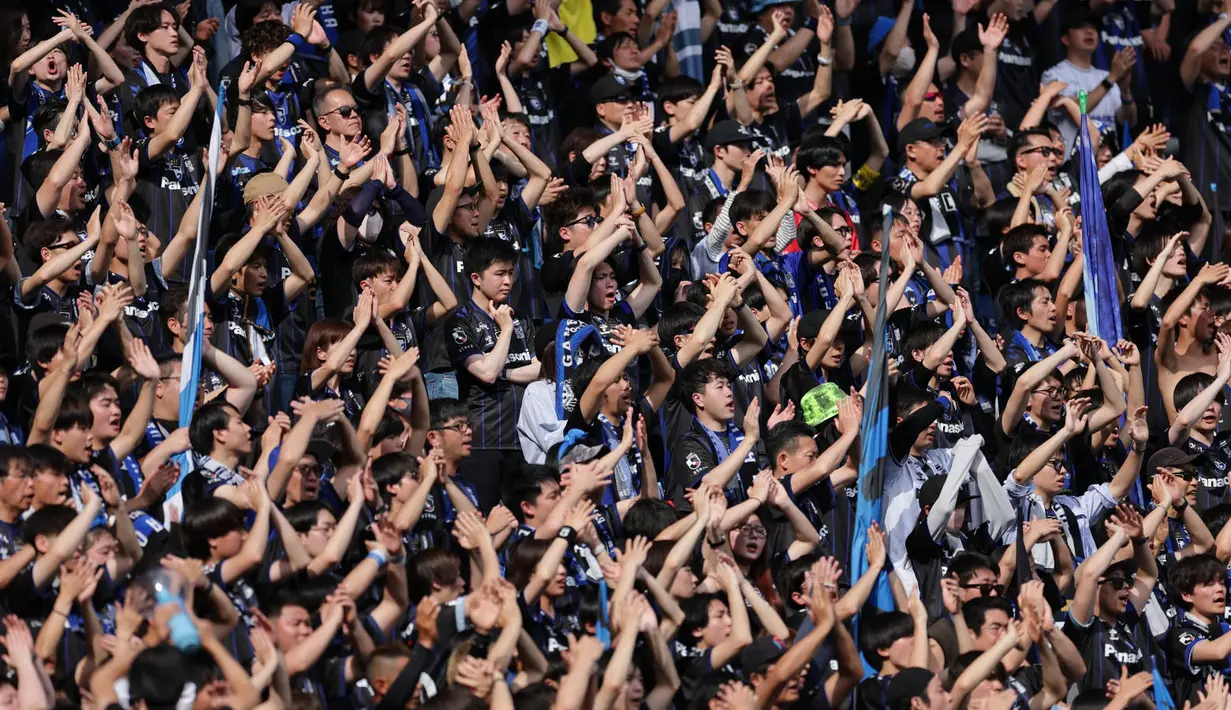 Setelah itu, baru pada musim 2014 ada klub kedua yang mampu meraih prestasi serupa. Gamba Osaka adalah aktornya, menasbihkan diri sebagai salah satu klub terbesar di Jepang. (Dok. J1 League)