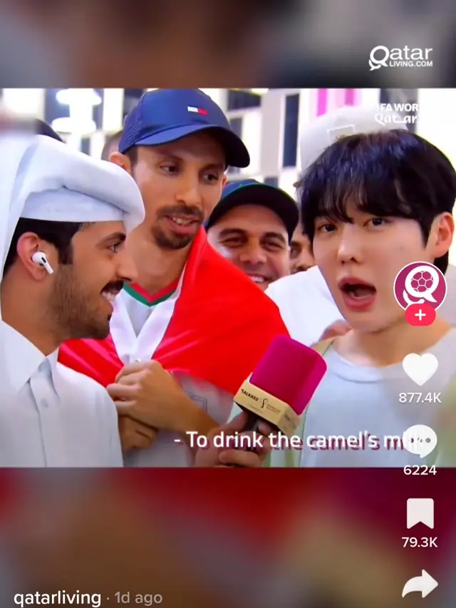 Suporter Korea Selatan di Piala Dunia 2022 Pukau Reporter Qatar
