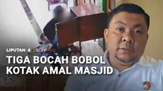 Tiga Bocah Bobol Kotak Amal Masjid