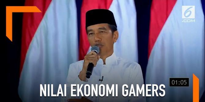 VIDEO: Jokowi Sebut Nilai Ekonomi Gamers Capai Belasan Triliun