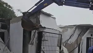 Potret Pembongkaran Klaster Mewah Lapas Cibinong, Kini Rata dengan Tanah