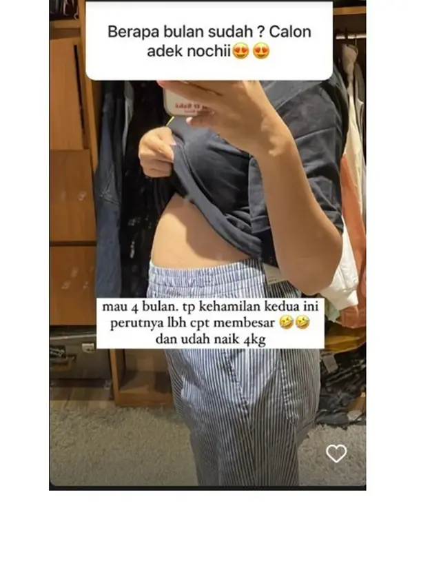 7 Potret Rinni Wulandari Pamer Baby Bump, Umumkan Kehamilan Kedua