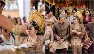 Momen Mahalini dan Rizky Febian jalani upacara Mepamit di Bali jelang pernikahan. (sumber: Instagram/axioo)