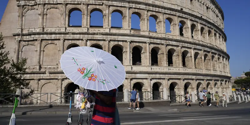 Italia menghadapi akhir pekan terpanas tahun ini