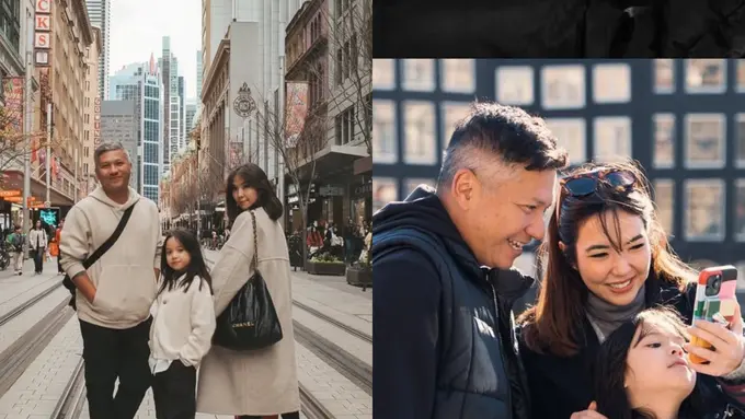 8 Gaya Liburan Gisella Anastasia dan Gading Marten Bersama Gempi yang Bakal Liburan Natal ke Korea Selatan