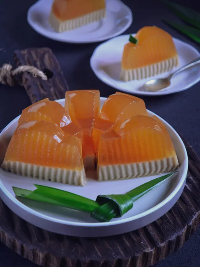 puding santan gula merah