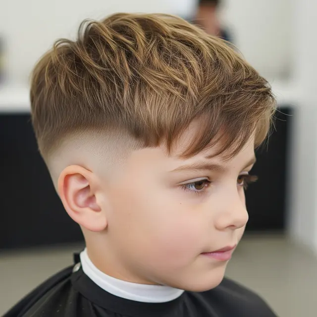 Model Potong Rambut Anak Cowok 2026 (Image by Gemini AI)