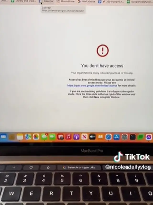 Eks karyawan Google curhat di TikTok mengenai dirinya terkena PHK massal di perusahaan teknologi itu (Tangkapan layar @nicolesdailyvlog)