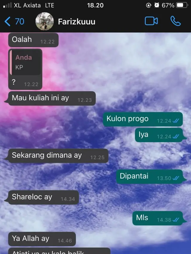 6 Chat Singkat Terkesan Cuek dari Pacar Ini Malah Bikin Kesal
